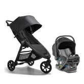 Baby Jogger City Mini GT2 + City GO 2 Travel System, Opulent Black - ANB Baby